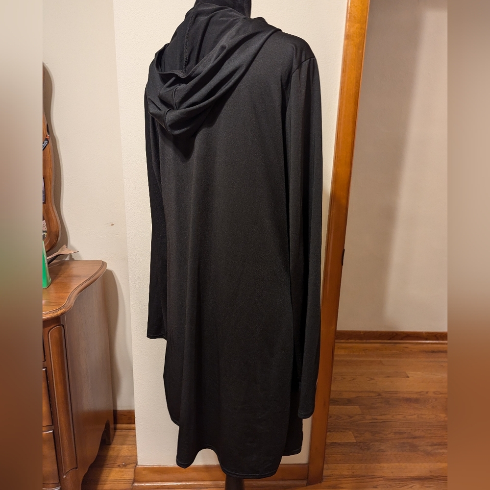 Spirit glitter skeleton Halloween hooded tunic dress - Picture 3 of 5